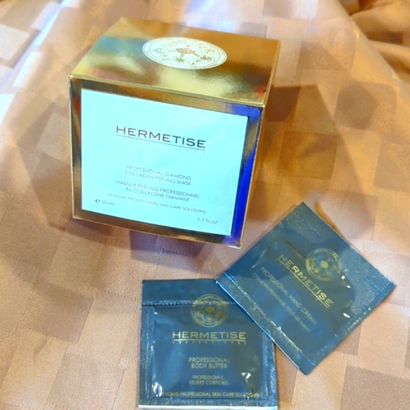 HERMETISE Professional Diamond Collagen Peeling Mask 50ml - NEW - Picture 4 of 9